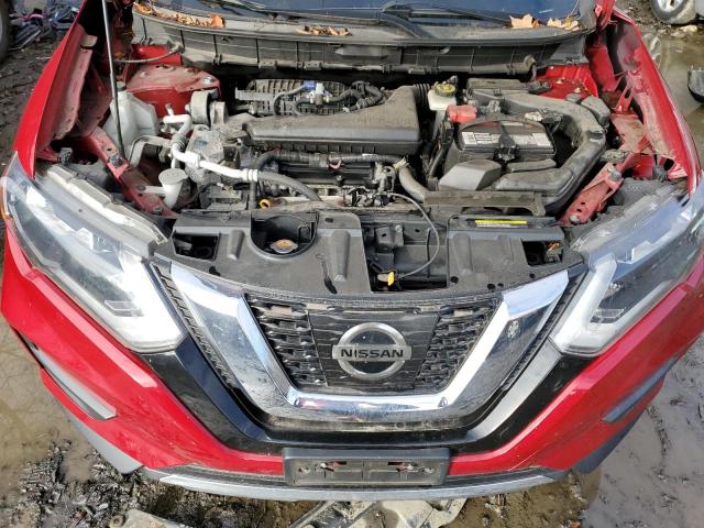 JN8AT2MV0HW271716 - 2017 NISSAN ROGUE S RED photo 12