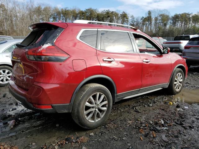 JN8AT2MV0HW271716 - 2017 NISSAN ROGUE S RED photo 3