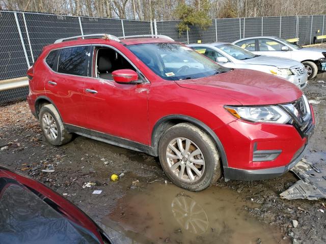 JN8AT2MV0HW271716 - 2017 NISSAN ROGUE S RED photo 4