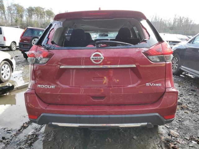 JN8AT2MV0HW271716 - 2017 NISSAN ROGUE S RED photo 6