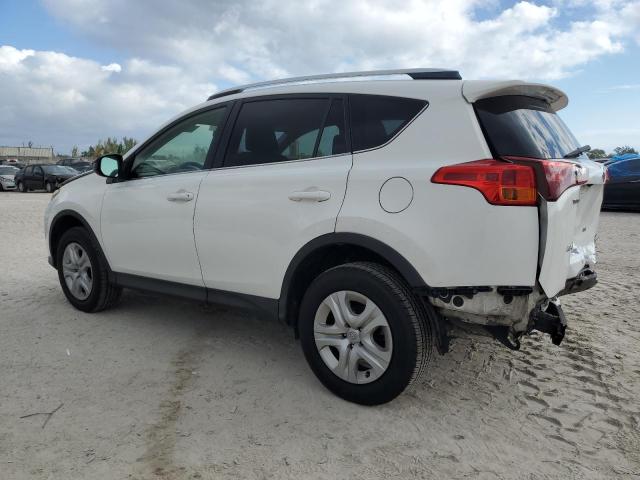 JTMZFREV0D5000670 - 2013 TOYOTA RAV4 LE WHITE photo 2