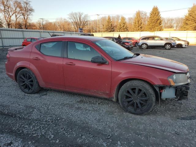 1C3CDZAB5EN166793 - 2014 DODGE AVENGER SE RED photo 4