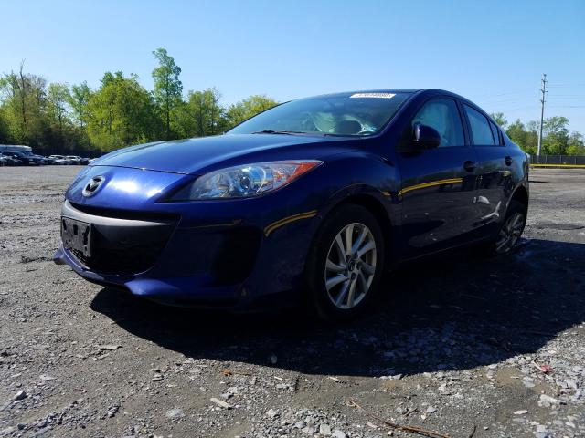 JM1BL1WPXD1811363 - 2013 MAZDA 3 I  photo 2