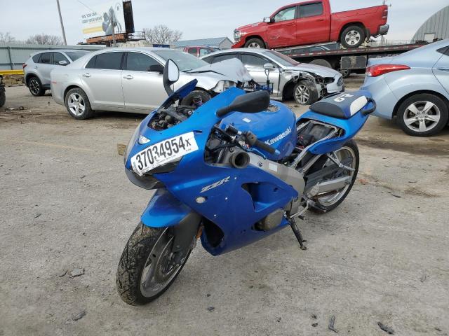 JKAZX4J178A075358 - 2008 KAWASAKI ZX600 J1 BLUE photo 2