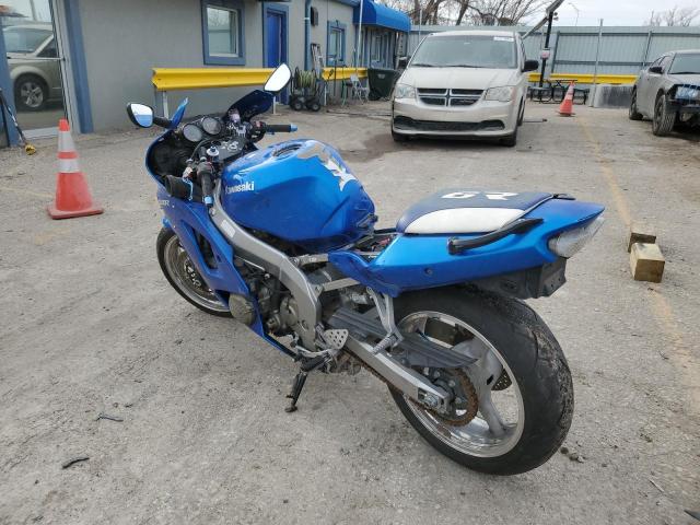 JKAZX4J178A075358 - 2008 KAWASAKI ZX600 J1 BLUE photo 3