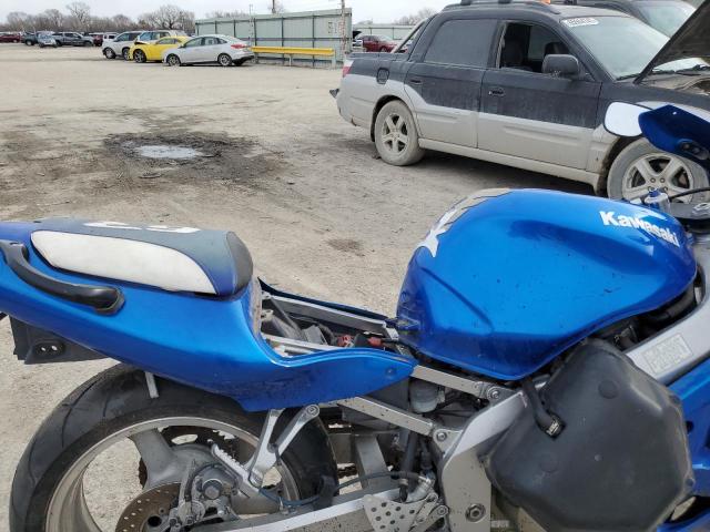 JKAZX4J178A075358 - 2008 KAWASAKI ZX600 J1 BLUE photo 5