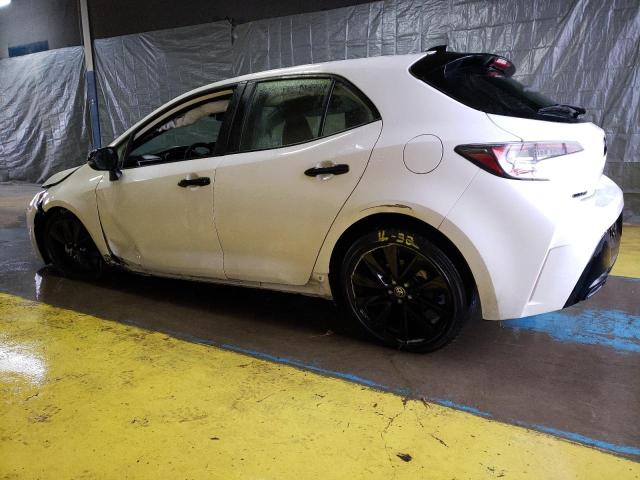 JTND4RBE5L3082888 - 2020 TOYOTA COROLLA SE WHITE photo 2