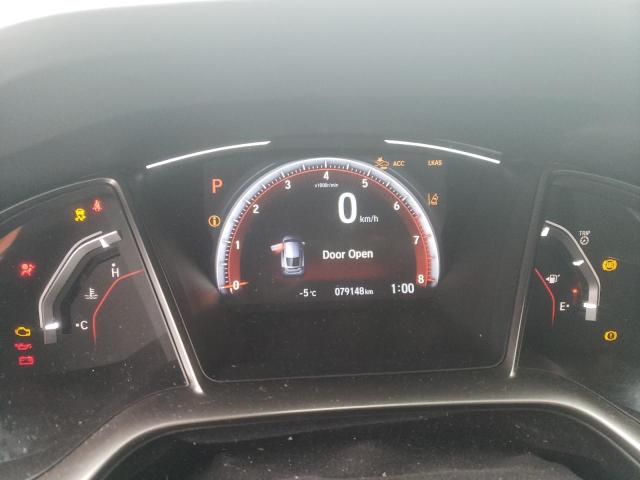 SHHFK7H95LU301111 - 2020 HONDA CIVIC SPORT TOURING BLUE photo 9