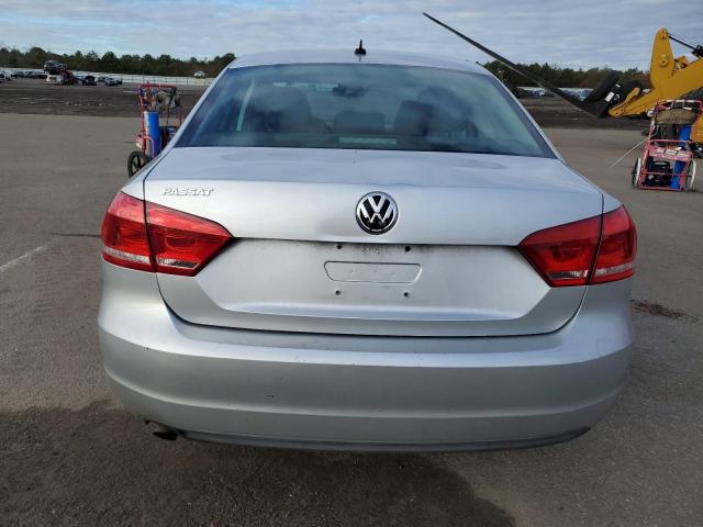 1VWAP7A32DC050269 - 2013 VOLKSWAGEN PASSAT S SILVER photo 6