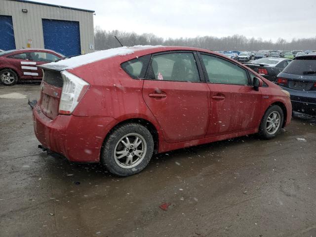 JTDKN3DU3A1229826 - 2010 TOYOTA PRIUS RED photo 3