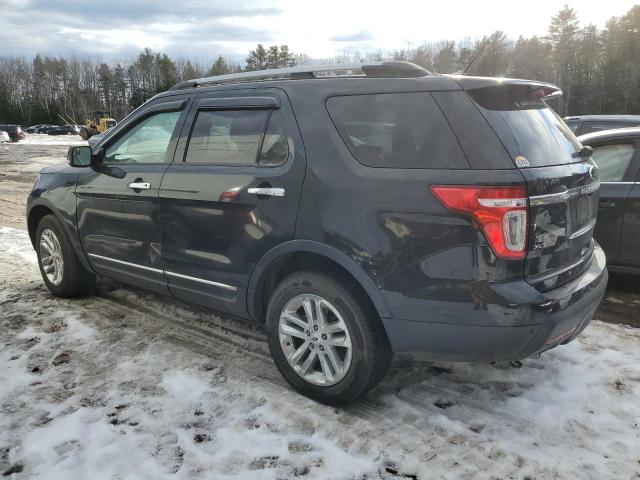 1FM5K8D85EGB90774 - 2014 FORD EXPLORER XLT BLACK photo 2