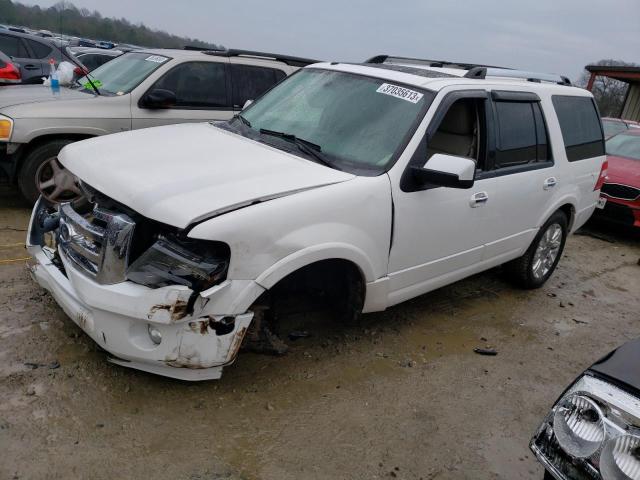 1FMJU2A53EEF59059 - 2014 FORD EXPEDITION LIMITED WHITE photo 1