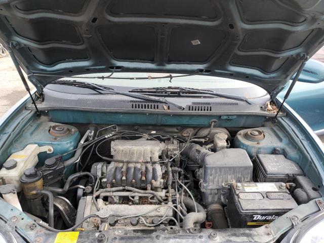 KM8SC73D63U428770 - 2003 HYUNDAI SANTA FE GLS TURQUOISE photo 11