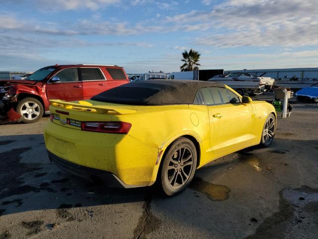 1G1FB3DS2J0103755 - 2018 CHEVROLET CAMARO LT YELLOW photo 3