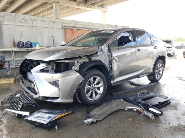 2T2ZZMCA2KC122727 - 2019 LEXUS RX 350 BASE GOLD photo 1