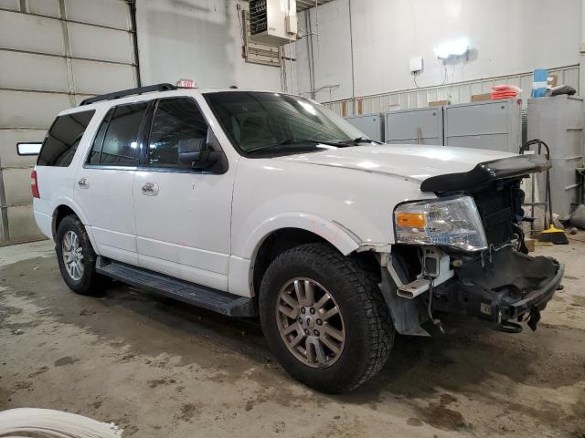 1FMJU1J51DEF16705 - 2013 FORD EXPEDITION XLT WHITE photo 4