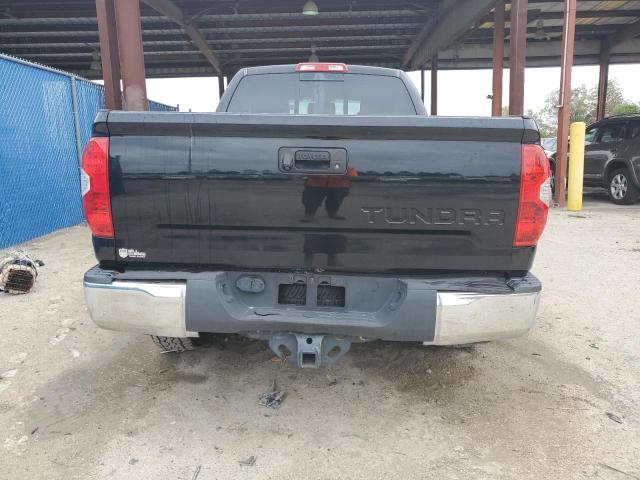5TFRM5F16EX076751 - 2014 TOYOTA TUNDRA DOUBLE CAB SR/SR5 BLACK photo 6
