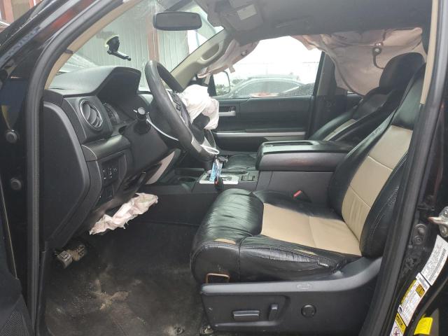 5TFRM5F16EX076751 - 2014 TOYOTA TUNDRA DOUBLE CAB SR/SR5 BLACK photo 7