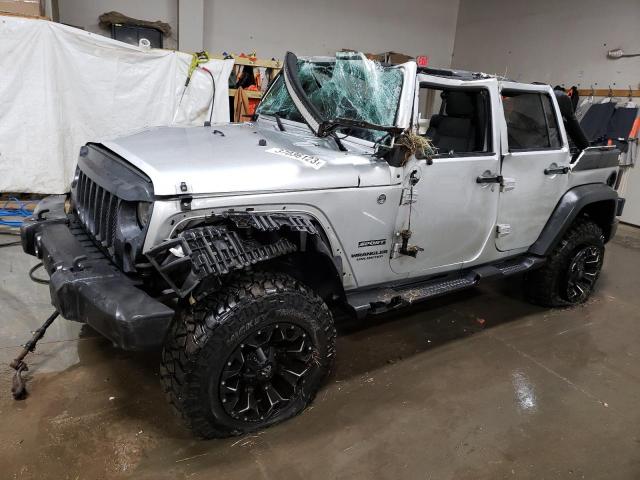 1J4BA3H19BL514459 - 2011 JEEP WRANGLER U SPORT ვერცხლისფერი ფოტო 1