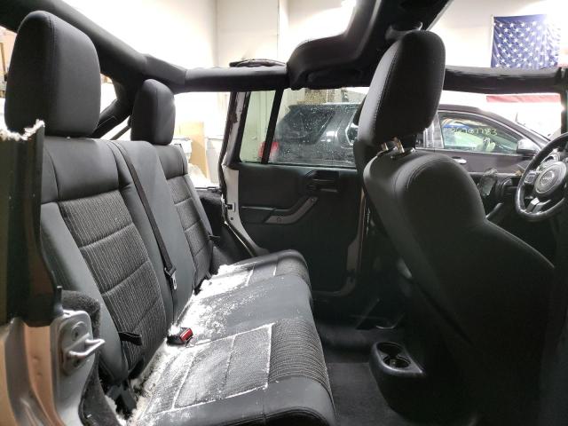 1J4BA3H19BL514459 - 2011 JEEP WRANGLER U SPORT ვერცხლისფერი ფოტო 10