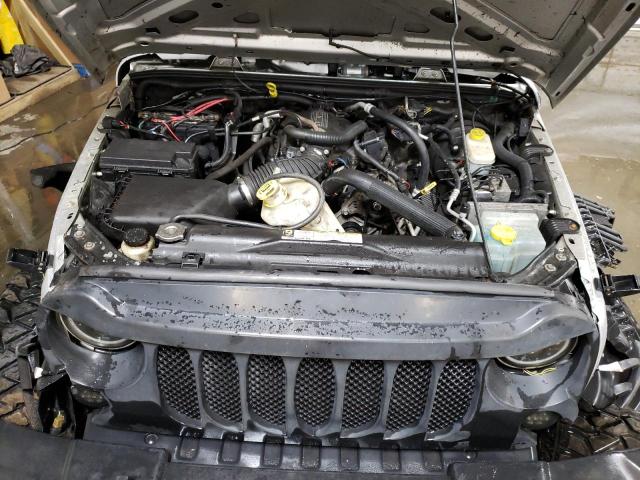 1J4BA3H19BL514459 - 2011 JEEP WRANGLER U SPORT ვერცხლისფერი ფოტო 11