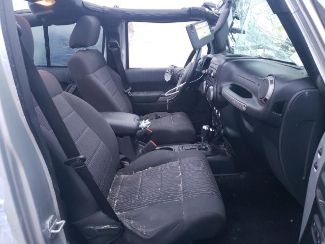 1J4BA3H19BL514459 - 2011 JEEP WRANGLER U SPORT ვერცხლისფერი ფოტო 7