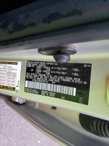 JTEBU5JRXG5325142 - 2016 TOYOTA 4RUNNER SR5/SR5 PREMIUM 银色 照片 13