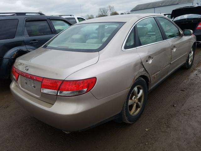 KMHFC46F56A071651 - 2006 HYUNDAI AZERA SE  photo 4