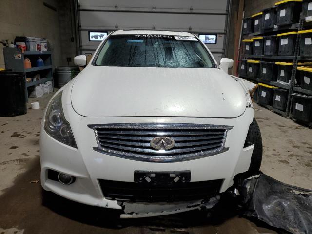 JN1CV6AR5CM673641 - 2012 INFINITI G37 WHITE photo 5