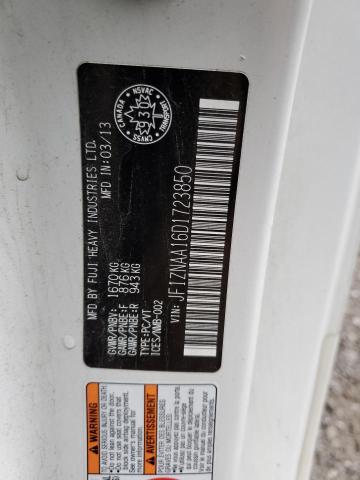 JF1ZNAA16D1723850 - 2013 TOYOTA SCION FR-S 白色 照片 12