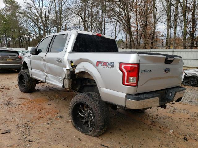 1FTEW1EF0GFA09179 - 2016 FORD F150 SUPER WHITE photo 2