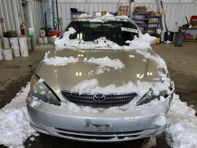 4T1BE32K64U827084 - 2004 TOYOTA CAMRY LE SILVER photo 5