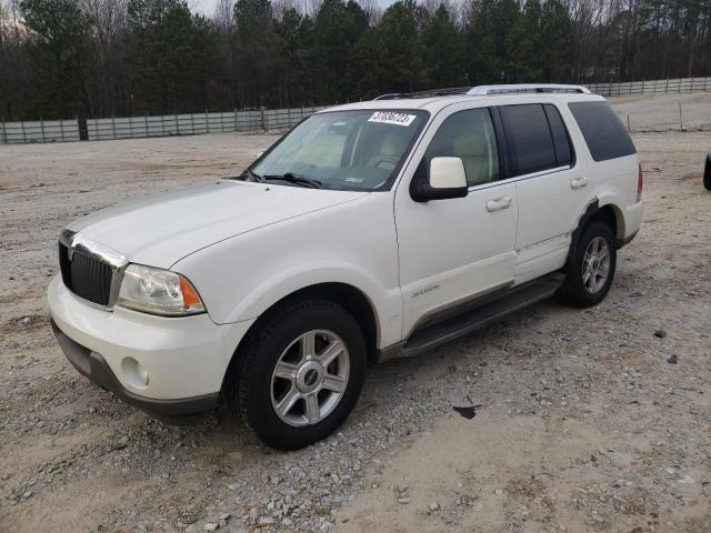 5LMEU68H64ZJ25344 - 2004 LINCOLN AVIATOR WHITE photo 1