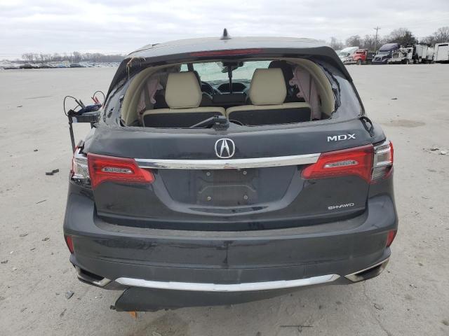 5J8YD4H52HL004237 - 2017 ACURA MDX TECHNOLOGY BLACK photo 6