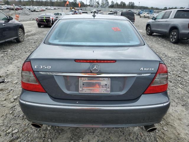 WDBUF87X48B196055 - 2008 MERCEDES-BENZ E 350 4MATIC GRAY photo 6