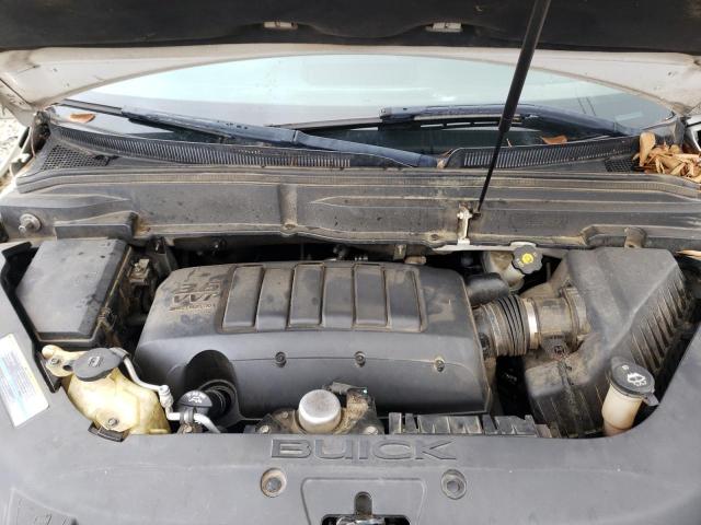 5GALRAED6AJ152253 - 2010 BUICK ENCLAVE CX CREAM photo 12