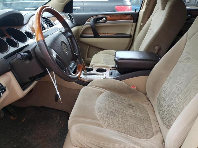 5GALRAED6AJ152253 - 2010 BUICK ENCLAVE CX CREAM photo 7