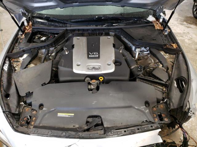 JN1BV7AR0FM417722 - 2015 INFINITI Q50 BASE SILVER photo 11