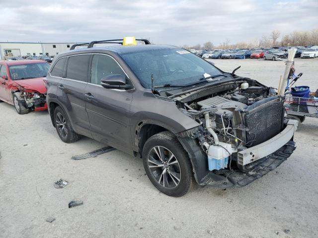 5TDJKRFH5GS283177 - 2016 TOYOTA HIGHLANDER XLE 灰色 照片 4