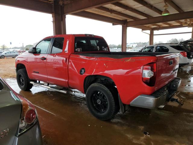 5TFRM5F14FX090777 - 2015 TOYOTA TUNDRA DOUBLE CAB SR/SR5 RED photo 2