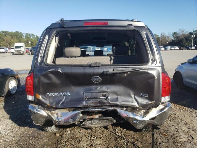 5N1BA08A57N714556 - 2007 NISSAN ARMADA SE GRAY photo 6