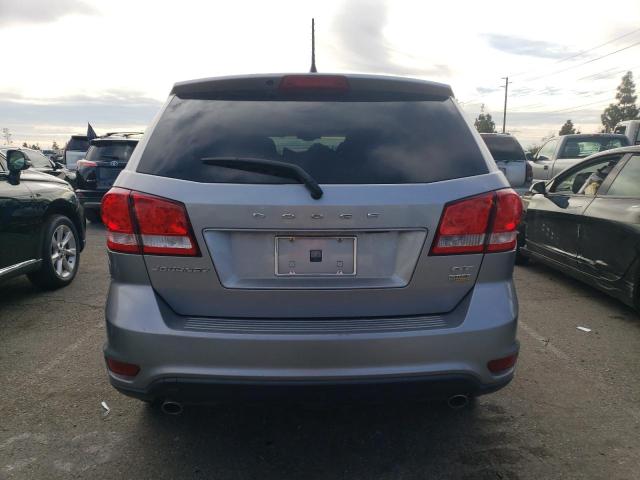 3C4PDCEG3JT370311 - 2018 DODGE JOURNEY GT SILVER photo 6