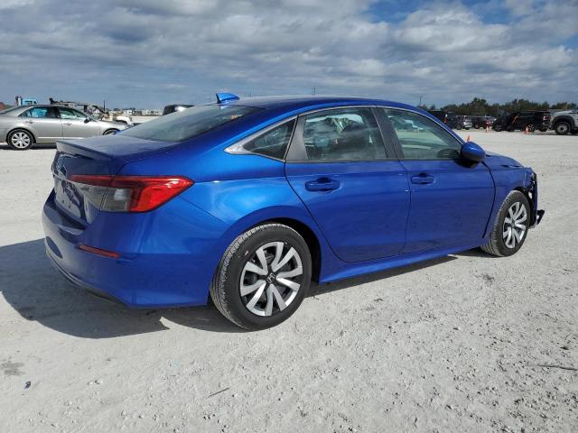 2HGFE2F28PH565345 - 2023 HONDA CIVIC LX BLUE photo 3