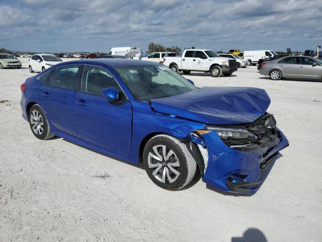 2HGFE2F28PH565345 - 2023 HONDA CIVIC LX BLUE photo 4