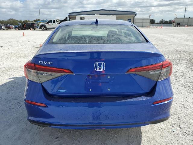 2HGFE2F28PH565345 - 2023 HONDA CIVIC LX BLUE photo 6