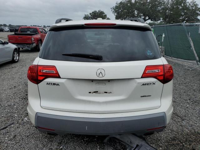 2HNYD28249H524196 - 2009 ACURA MDX WHITE photo 6