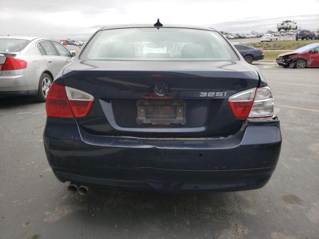 WBAVB17576NK39626 - 2006 BMW 325 I AUTOMATIC BLUE photo 6