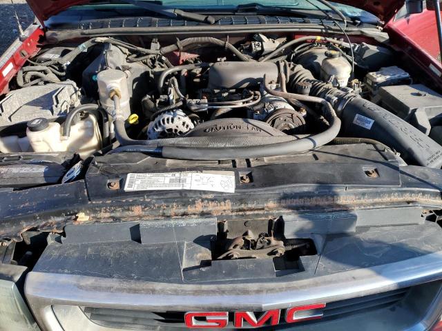 1GTCS19W228250137 - 2002 GMC SONOMA BURGUNDY photo 11