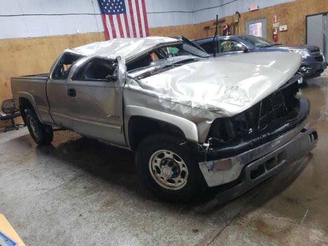 1GCGK29U02Z116680 - 2002 CHEVROLET SILVERADO K2500 BEIGE photo 4