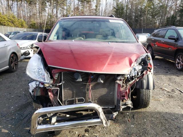 5TDKK4CC6AS326481 - 2010 TOYOTA SIENNA CE RED photo 5